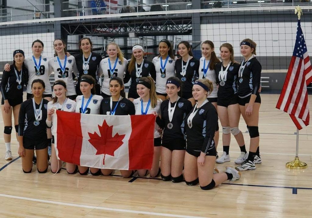 Edge 16U Girls Fierce win Silver!! in the VolleyFX Tournament in