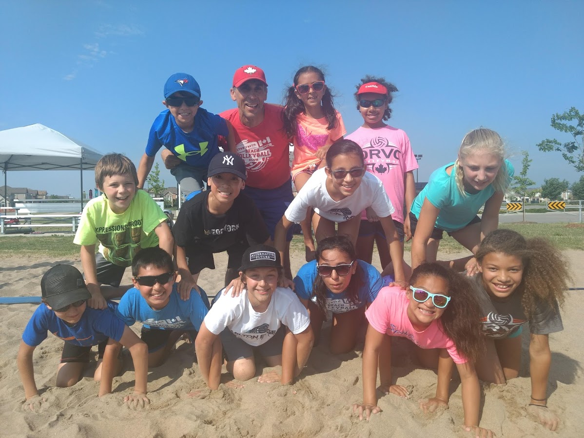 MILTON EDGE Spikes on the Beach Volleyball Camp Milton Edge Volleyball